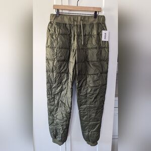 Stoic puffer jogger pants